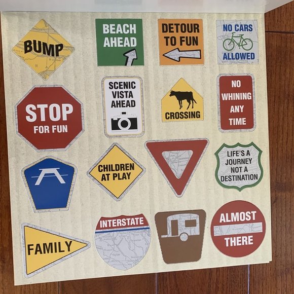 NEW Marianne Richmond’s Destination Fun Art Board Scrap Book 400 piece - Picture 6 of 12